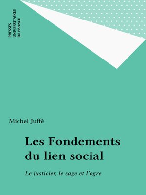 cover image of Les Fondements du lien social